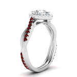 Load image into Gallery viewer, vine-pear-halo-diamond-engagement-ring-with-ruby-in-white-gold-FD9212PERGRUDR-NL-WG.jpg
