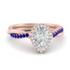 Load image into Gallery viewer, vine-pear-halo-diamond-engagement-ring-with-sapphire-in-rose-gold-FD9212PERGSABL-NL-RG.jpg