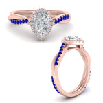 Load image into Gallery viewer, vine-pear-halo-diamond-engagement-ring-with-sapphire-in-rose-gold-FD9212PERGSABL-NL-RG.jpg
