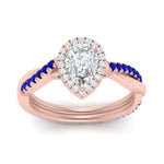 Load image into Gallery viewer, vine-pear-halo-diamond-engagement-ring-with-sapphire-in-rose-gold-FD9212PERGSABL-NL-RG.jpg
