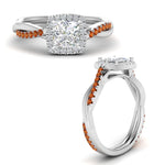 Load image into Gallery viewer, vine-princess-cut-halo-diamond-engagement-ring-with-orange-sapphire-in-white-gold-FD9212PRRGSAOR-NL-WG.jpg
