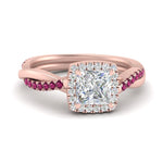 Load image into Gallery viewer, vine-princess-cut-halo-diamond-engagement-ring-with-pink-sapphire-in-rose-gold-FD9212PRRGSADRPI-NL-RG.jpg

