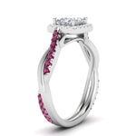 Load image into Gallery viewer, vine-princess-cut-halo-diamond-engagement-ring-with-pink-sapphire-in-white-gold-FD9212PRRGSADRPI-NL-WG.jpg
