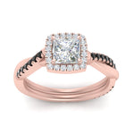 Load image into Gallery viewer, vine-princess-cut-halo-engagement-ring-with-black-diamond-in-rose-gold-FD9212PRRGBLACK-NL-RG.jpg
