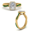 Load image into Gallery viewer, vine-radiant-halo-diamond-engagement-ring-with-emerald-in-yellow-gold-FD9212RARGEMGR-NL-YG.jpg