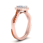 Load image into Gallery viewer, vine-radiant-halo-diamond-engagement-ring-with-orange-sapphire-in-rose-gold-FD9212RARGSAOR-NL-RG.jpg

