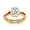 Load image into Gallery viewer, vine-radiant-halo-diamond-engagement-ring-with-orange-sapphire-in-yellow-gold-FD9212RARGSAOR-NL-YG.jpg