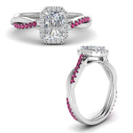 Load image into Gallery viewer, vine-radiant-halo-diamond-engagement-ring-with-pink-sapphire-in-white-gold-FD9212RARGSADRPI-NL-WG.jpg
