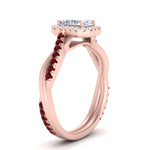 Load image into Gallery viewer, vine-radiant-halo-diamond-engagement-ring-with-ruby-in-rose-gold-FD9212RARGRUDR-NL-RG.jpg
