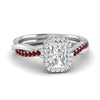 Load image into Gallery viewer, vine-radiant-halo-diamond-engagement-ring-with-ruby-in-white-gold-FD9212RARGRUDR-NL-WG.jpg