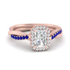 Load image into Gallery viewer, vine-radiant-halo-diamond-engagement-ring-with-sapphire-in-rose-gold-FD9212RARGSABL-NL-RG.jpg