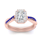 Load image into Gallery viewer, vine-radiant-halo-diamond-engagement-ring-with-sapphire-in-rose-gold-FD9212RARGSABL-NL-RG.jpg
