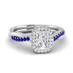 Load image into Gallery viewer, vine-radiant-halo-diamond-engagement-ring-with-sapphire-in-white-gold-FD9212RARGSABL-NL-WG.jpg
