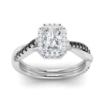 Load image into Gallery viewer, vine-radiant-halo-engagement-ring-with-black-diamond-in-white-gold-FD9212RARGBLACK-NL-WG.jpg
