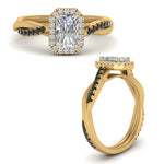 Load image into Gallery viewer, vine-radiant-halo-engagement-ring-with-black-diamond-in-yellow-gold-FD9212RARGBLACK-NL-YG.jpg
