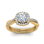 Load image into Gallery viewer, vine-round-halo-diamond-engagement-ring-in-yellow-gold-FD9212ROR-NL-YG.jpg
