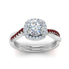 Load image into Gallery viewer, vine-round-halo-diamond-engagement-ring-with-ruby-in-white-gold-FD9212RORGRUDR-NL-WG.jpg