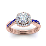 Load image into Gallery viewer, vine-round-halo-diamond-engagement-ring-with-sapphire-in-rose-gold-FD9212RORGSABL-NL-RG.jpg
