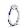 Load image into Gallery viewer, vine-round-halo-diamond-engagement-ring-with-sapphire-in-white-gold-FD9212RORGSABL-NL-WG.jpg