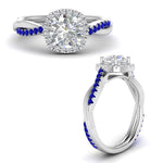 Load image into Gallery viewer, vine-round-halo-diamond-engagement-ring-with-sapphire-in-white-gold-FD9212RORGSABL-NL-WG.jpg
