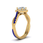 Load image into Gallery viewer, vine-round-halo-diamond-engagement-ring-with-sapphire-in-yellow-gold-FD9212RORGSABL-NL-YG.jpg
