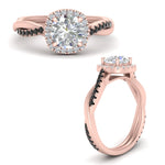 Load image into Gallery viewer, vine-round-halo-engagement-ring-with-black-diamond-in-rose-gold-FD9212RORGBLACK-NL-RG.jpg
