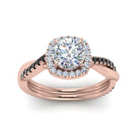 Load image into Gallery viewer, vine-round-halo-engagement-ring-with-black-diamond-in-rose-gold-FD9212RORGBLACK-NL-RG.jpg
