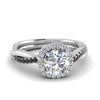 Load image into Gallery viewer, vine-round-halo-engagement-ring-with-black-diamond-in-white-gold-FD9212RORGBLACK-NL-WG.jpg