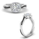 Load image into Gallery viewer, vine-round-halo-engagement-ring-with-black-diamond-in-white-gold-FD9212RORGBLACK-NL-WG.jpg

