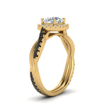 Load image into Gallery viewer, vine-round-halo-engagement-ring-with-black-diamond-in-yellow-gold-FD9212RORGBLACK-NL-YG.jpg
