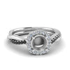 Load image into Gallery viewer, vine-semi-mount-halo-engagement-ring-with-black-diamond-in-white-gold-FD9212SMRGBLACK-NL-WG.jpg