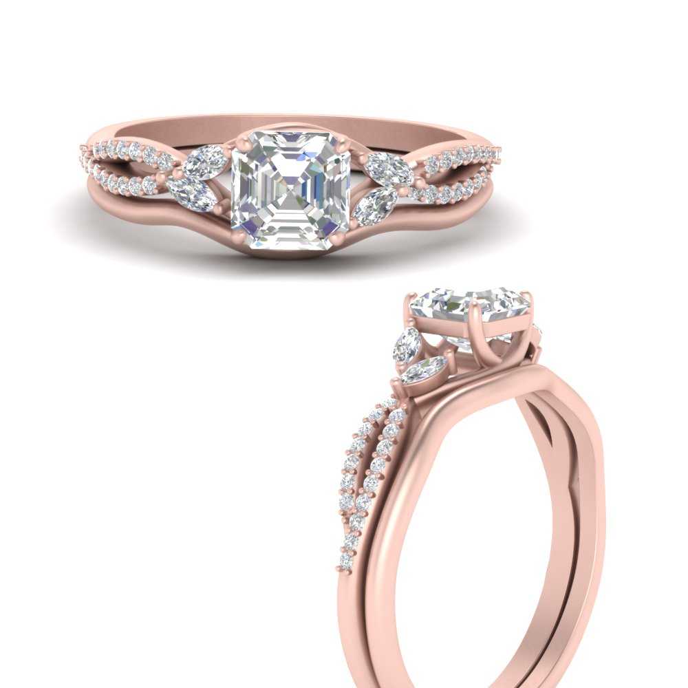 vine-split-band-asscher-cut-diamond-wedding-set-in-rose-gold-FDENR3211ASANGLE3-NL-RG