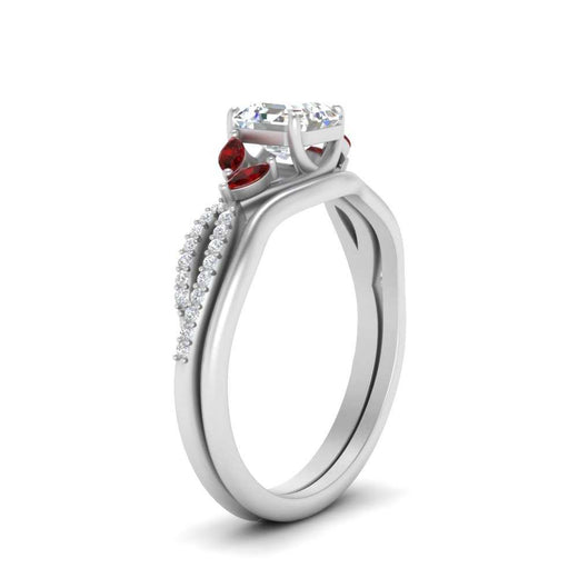 vine-split-band-asscher-cut-diamond-wedding-set-with-ruby-in-white-gold-FDENR3211ASGRUDRANGLE3-NL-WG