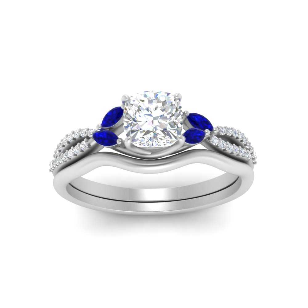 vine-split-band-cushion-cut-diamond-wedding-set-with-sapphire-in-white-gold-FDENR3211CUGSABLANGLE3-NL-WG.jpg