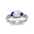 Thumbnail 35 - vine-split-band-cushion-cut-diamond-wedding-set-with-sapphire-in-white-gold-FDENR3211CUGSABLANGLE3-NL-WG.jpg