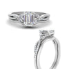 Load image into Gallery viewer, vine-split-band-emerald-cut-diamond-wedding-set-in-white-gold-FDENR3211EMANGLE3-NL-WG.jpg
