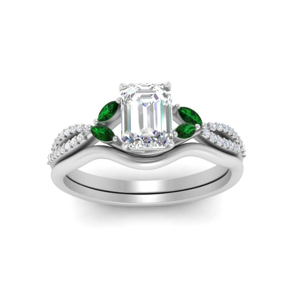 vine-split-band-emerald-cut-diamond-wedding-set-with-emerald-in-white-gold-FDENR3211EMGEMGRANGLE3-NL-WG.jpg
