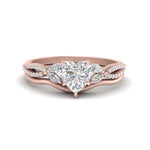 Load image into Gallery viewer, vine-split-band-heart-shaped-diamond-wedding-set-in-rose-gold-FDENR3211HTANGLE3-NL-RG.jpg
