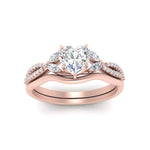 Load image into Gallery viewer, vine-split-band-heart-shaped-diamond-wedding-set-in-rose-gold-FDENR3211HTANGLE3-NL-RG.jpg