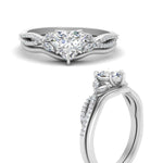 Load image into Gallery viewer, vine-split-band-heart-shaped-diamond-wedding-set-in-white-gold-FDENR3211HTANGLE3-NL-WG.jpg