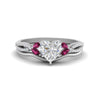 Load image into Gallery viewer, vine-split-band-heart-shaped-diamond-wedding-set-with-pink-sapphire-in-white-gold-FDENR3211HTGSADRPIANGLE3-NL-WG.jpg
