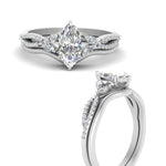 Load image into Gallery viewer, vine-split-band-marquise-cut-diamond-wedding-set-in-platinum-FDENR3211MQ