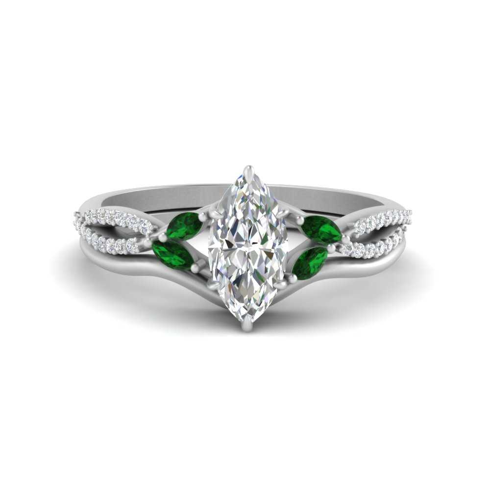vine-split-band-marquise-cut-diamond-wedding-set-with-emerald-in-white-gold-FDENR3211MQGEMGRANGLE3-NL-WG.jpg
