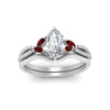 Load image into Gallery viewer, vine-split-band-marquise-cut-diamond-wedding-set-with-ruby-in-white-gold-FDENR3211MQGRUDRANGLE3-NL-WG.jpg
