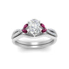 Load image into Gallery viewer, vine-split-band-pear-shaped-diamond-wedding-set-with-pink-sapphire-in-white-gold-FDENR3211PEGSADRPIANGLE3-NL-WG.jpg