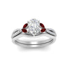 Load image into Gallery viewer, vine-split-band-pear-shaped-diamond-wedding-set-with-ruby-in-white-gold-FDENR3211PEGRUDRANGLE3-NL-WG.jpg