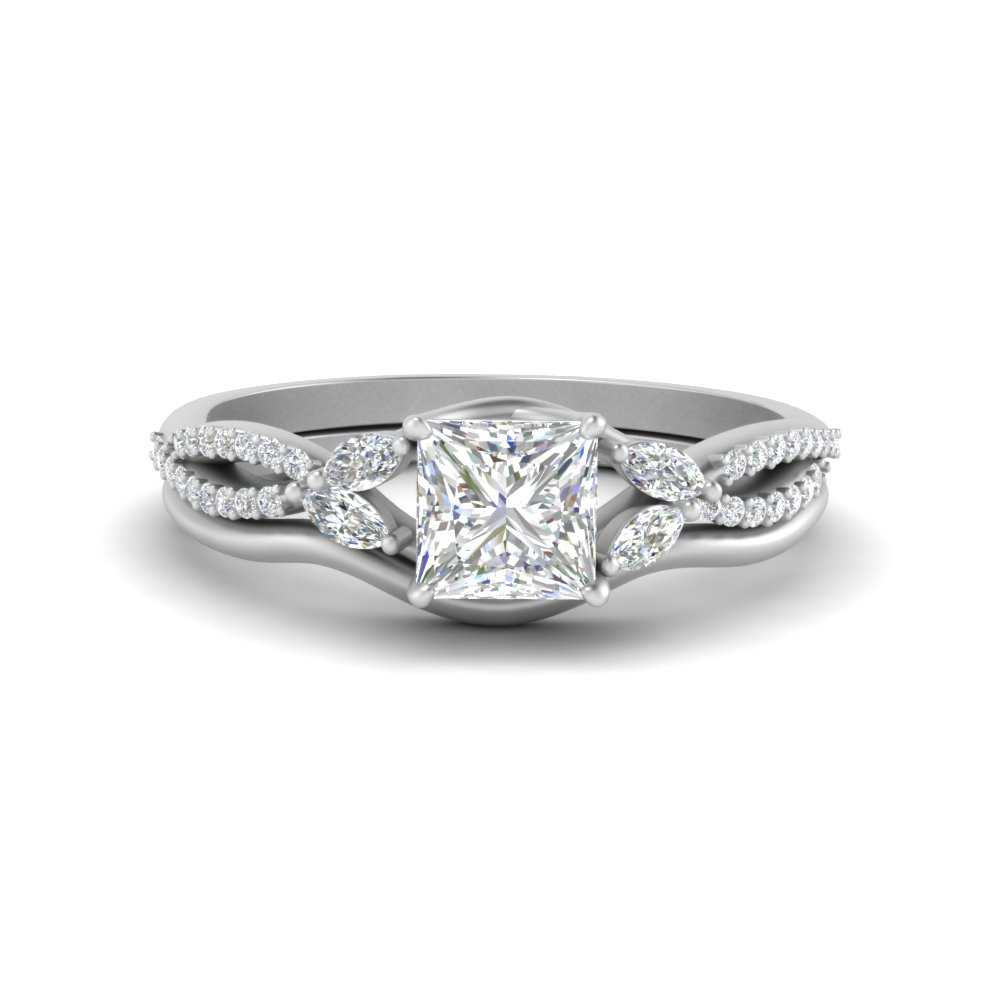 vine-split-band-princess-cut-diamond-wedding-set-in-white-gold-FDENR3211PRANGLE3-NL-WG