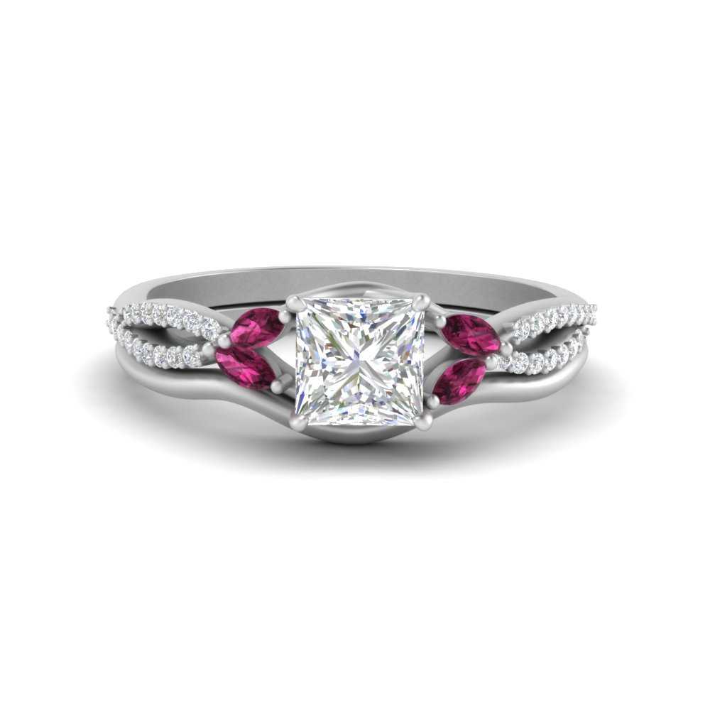 vine-split-band-princess-cut-diamond-wedding-set-with-pink-sapphire-in-white-gold-FDENR3211PRGSADRPIANGLE3-NL-WG
