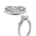 Load image into Gallery viewer, vine-split-band-radiant-cut-diamond-wedding-set-in-platinum-FDENR3211RAANGLE3-NL-WG