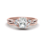Load image into Gallery viewer, vine-split-band-radiant-cut-diamond-wedding-set-in-rose-gold-FDENR3211RAANGLE3-NL-RG.jpg
